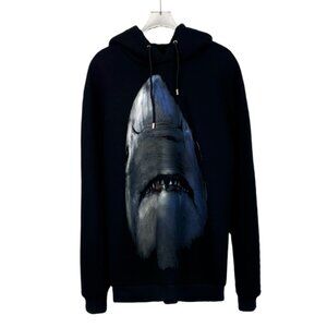 Givenchy Shark Print Hoodie Large Cuban Fit Made In Portugal Viscose Material Bl